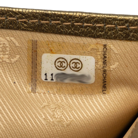 Chanel CC Trifold Wallet Leather Long Wallet in Good condition - Picture 8 of 10